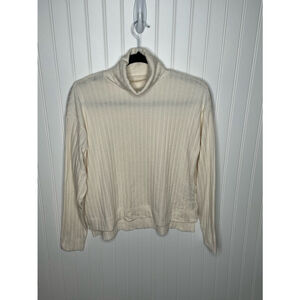 Women's Madewell Ribbed mock turtleneck long sleeve size S
